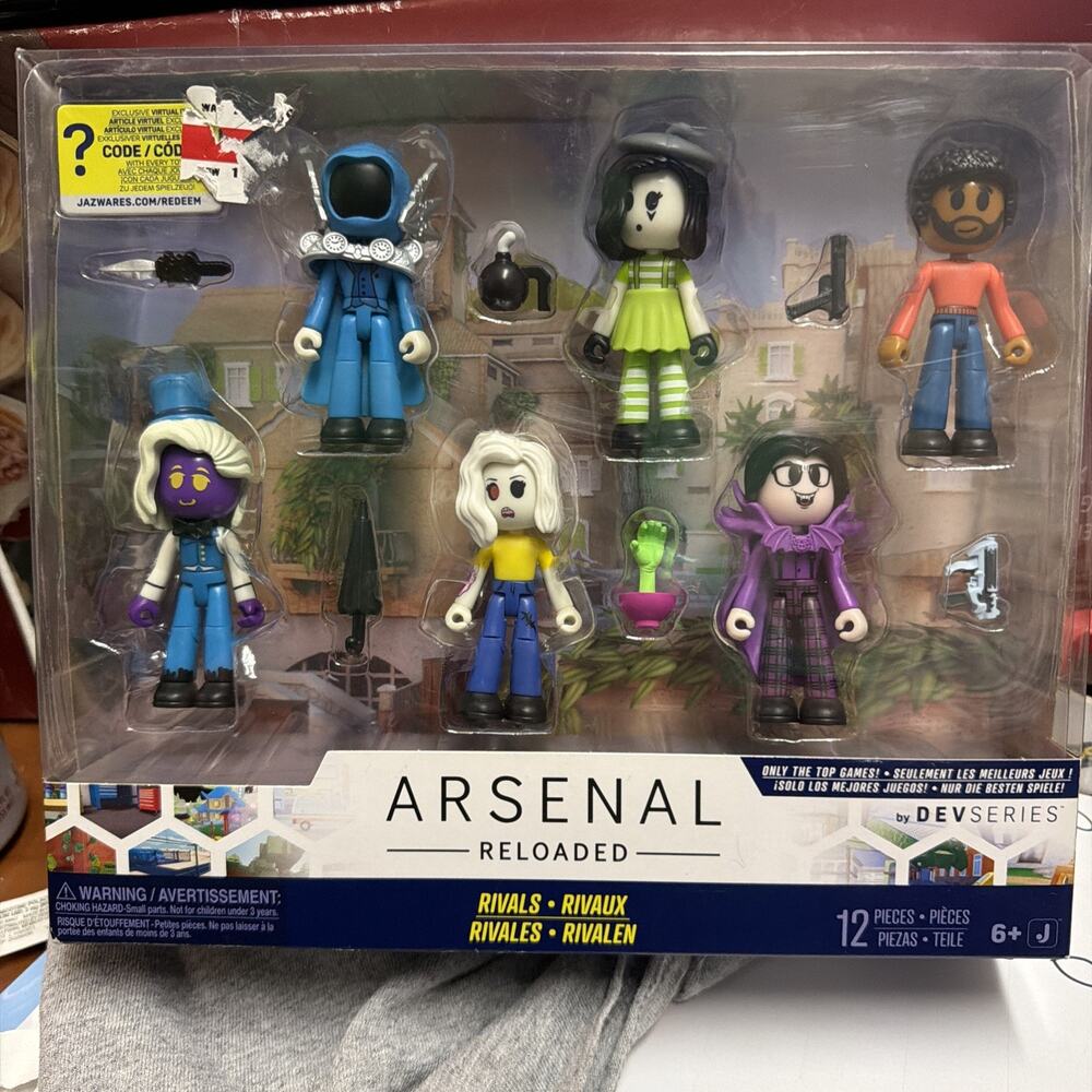 DevSeries Arsenal Reloaded Rivals Action Figure Set 12pcs BRAND NEW - Picture 4 of 4